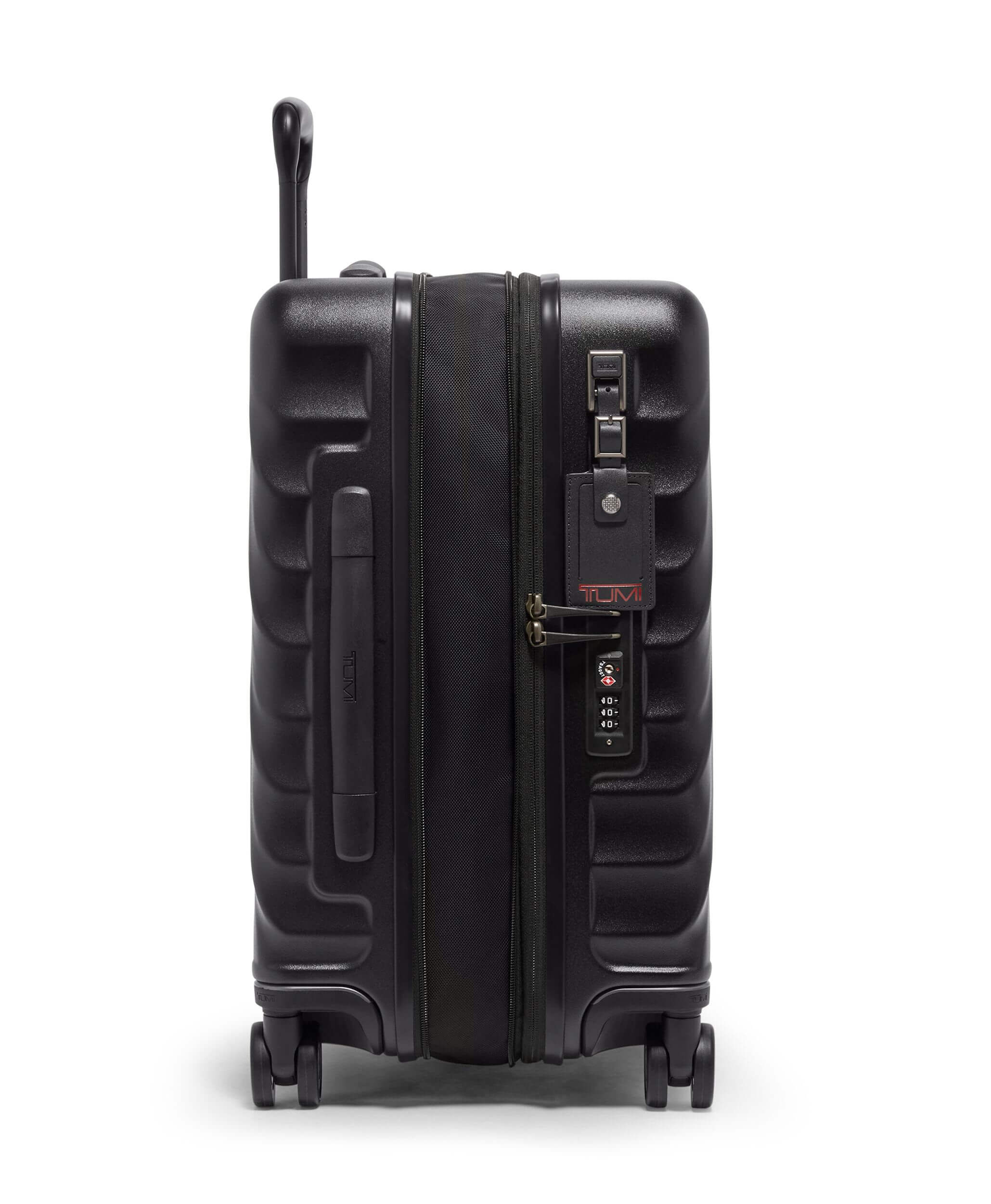 Tumi black deals luggage