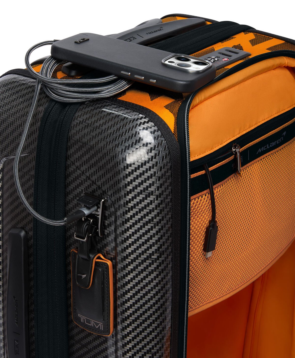 TUMI McLaren Aero Dual Access Expandable Cabin | TUMI Aero Dual Access Expandable Cabin