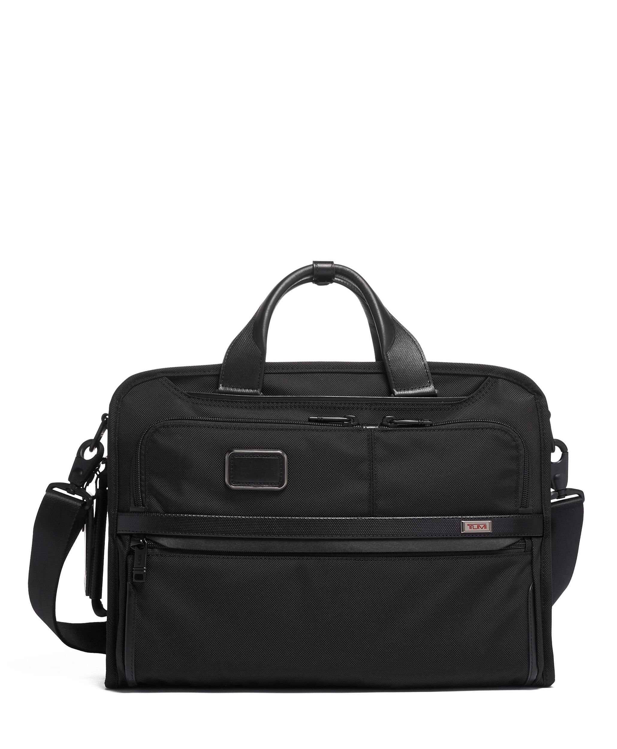 Alpha 3 Slim Three Way Briefcase Black | TUMI Finland