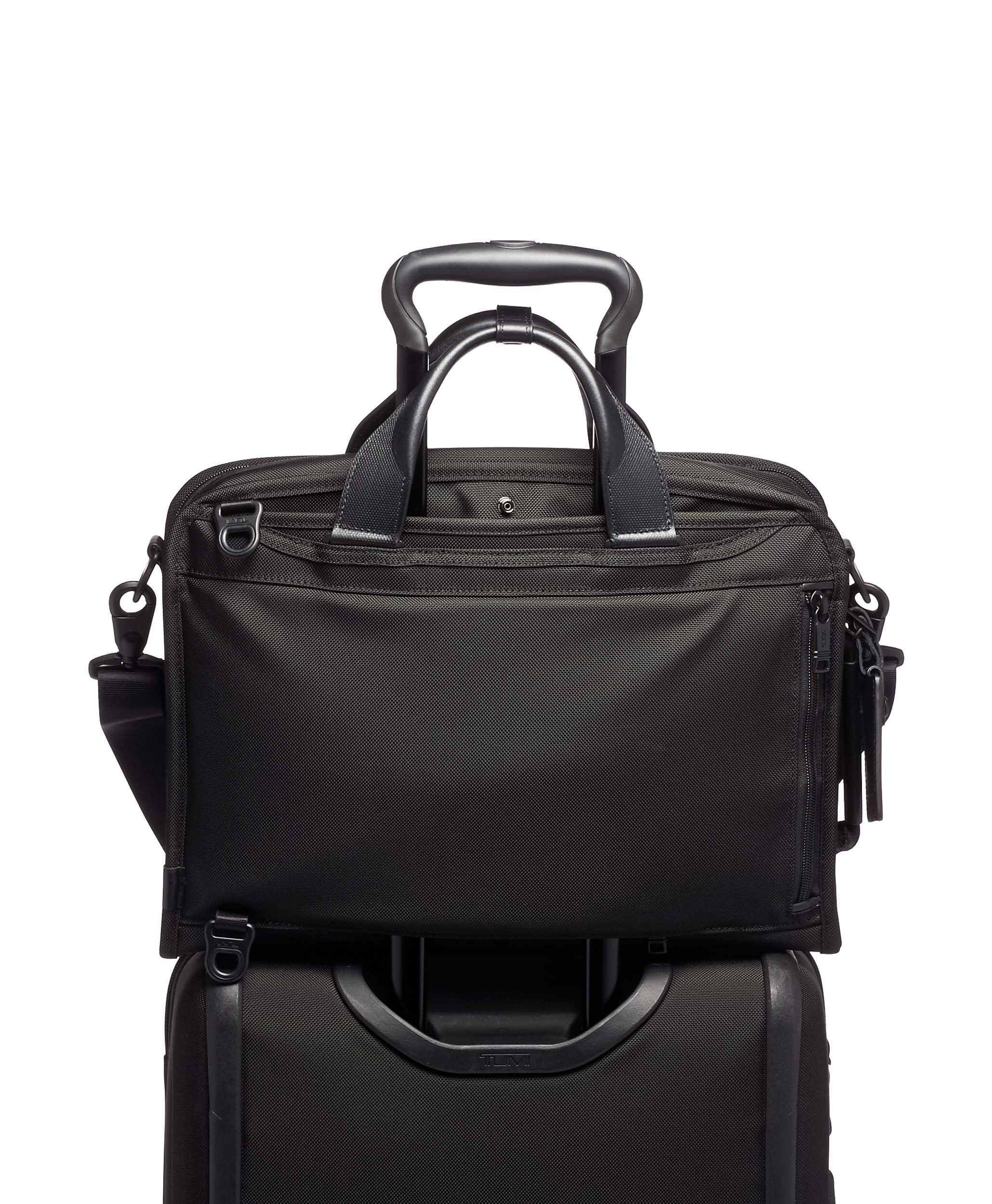 特別セーフ Alpha 3 Slim Three Way Briefcase Black | TUMI Finland バッグ