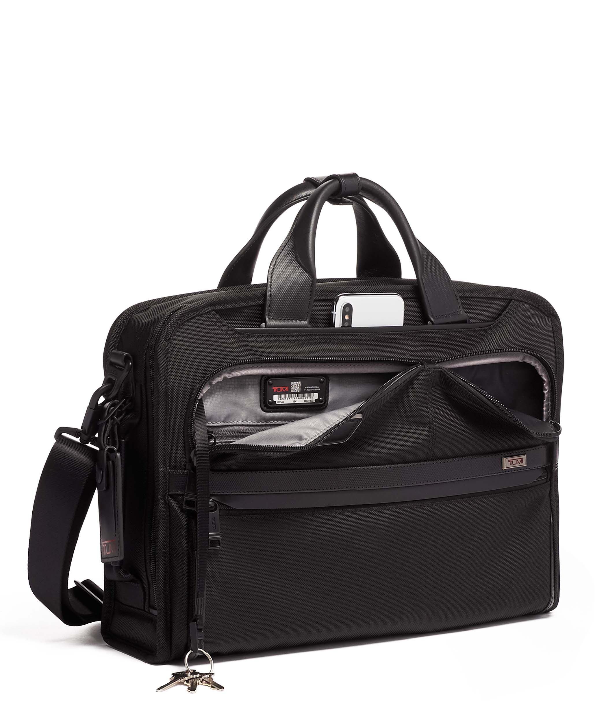 芸能人愛用 Alpha 3 Finland TUMI | Black Briefcase Way Three Slim バッグ