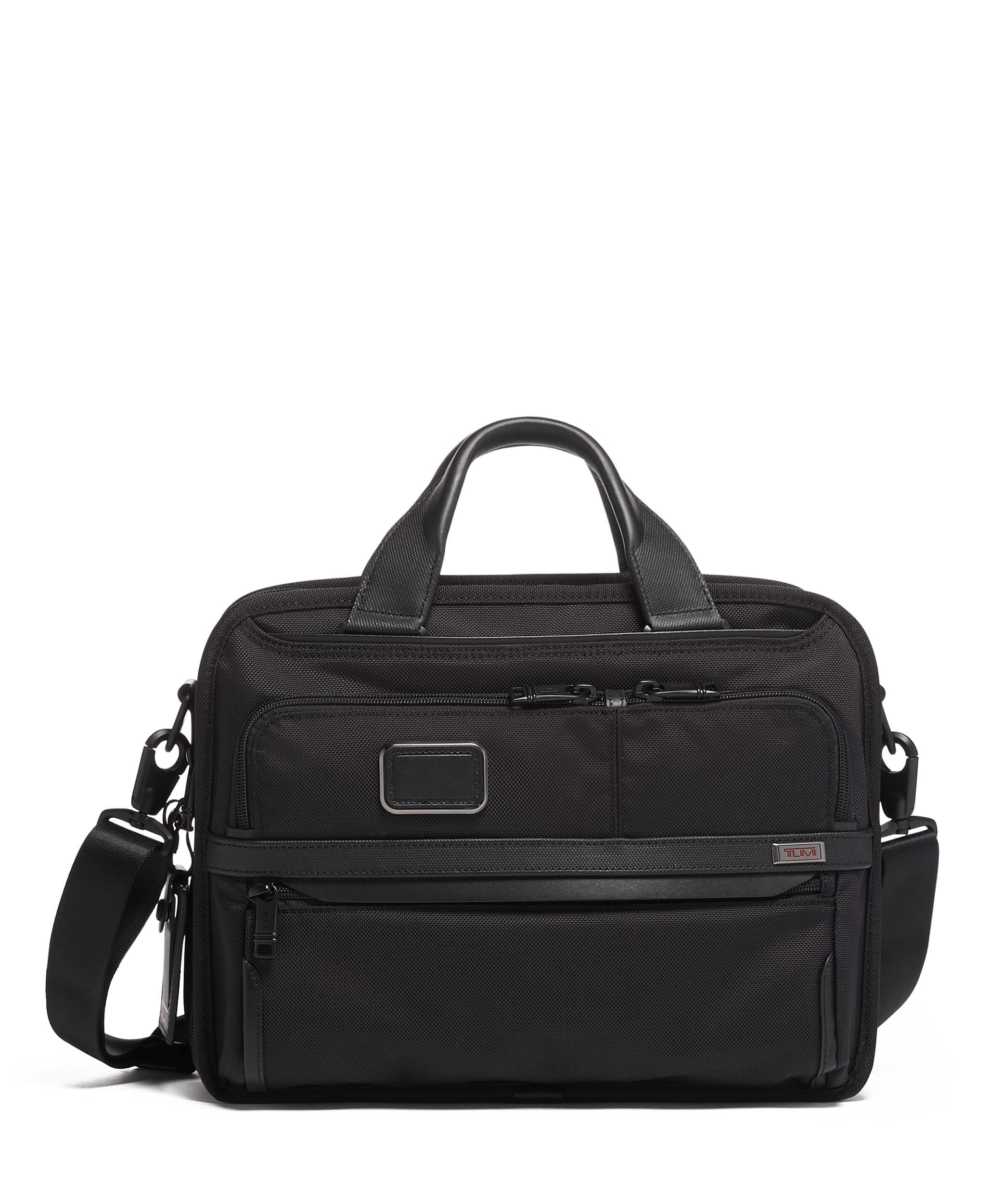 tumi charleston compact brief