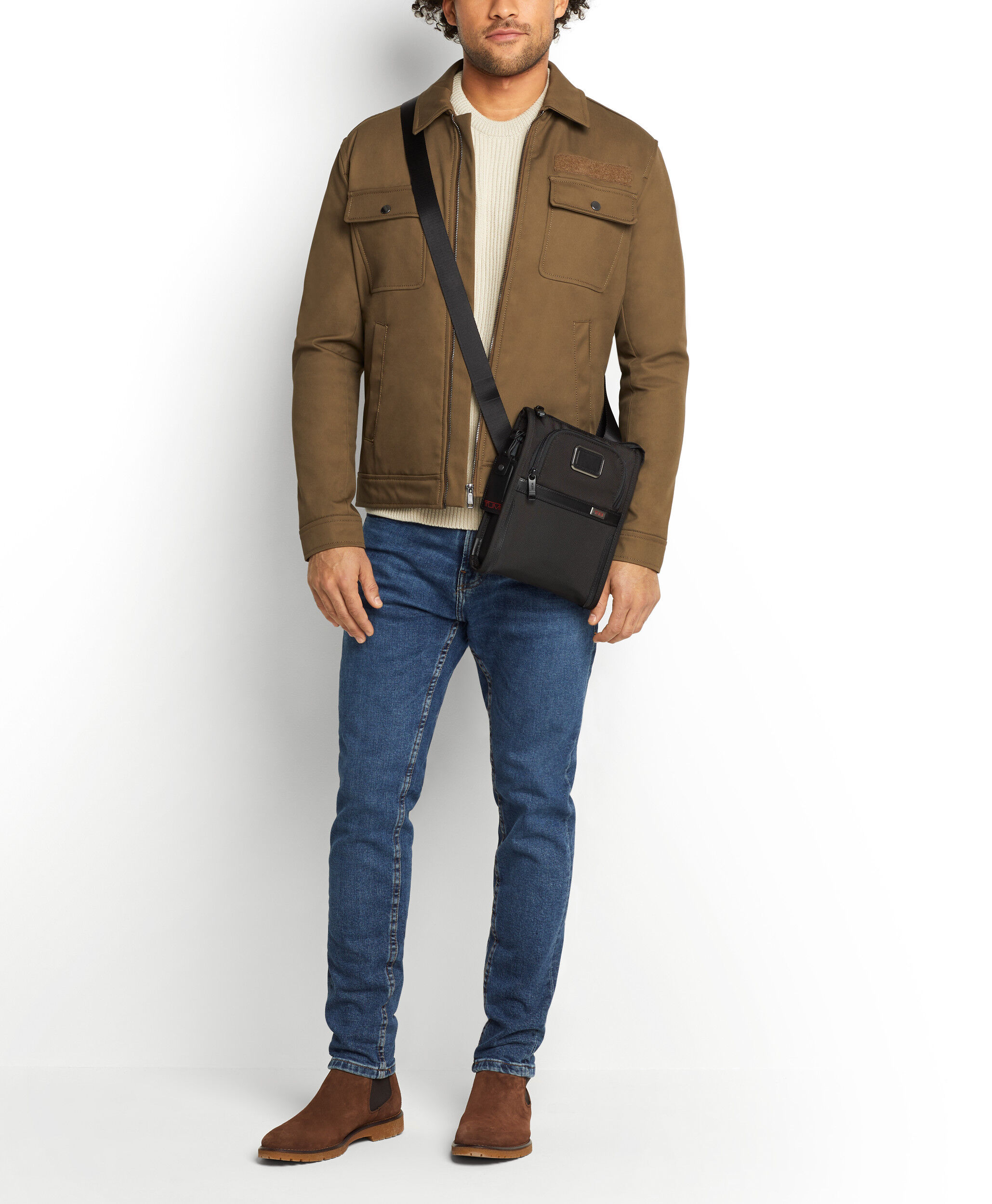 Alpha 3 Pocket Bag Black | TUMI Finland