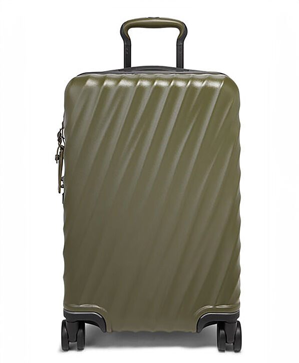 19 Degree Short Trip Expandable Checked Luggage 66 cm Green