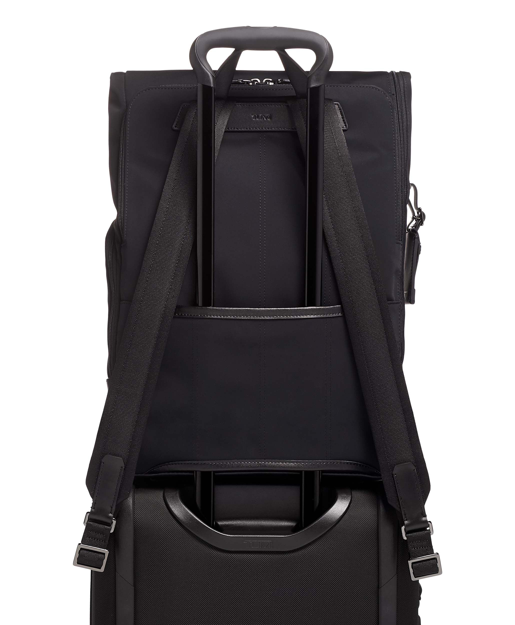 Harrison Osborn Roll Top Backpack Black | TUMI Finland