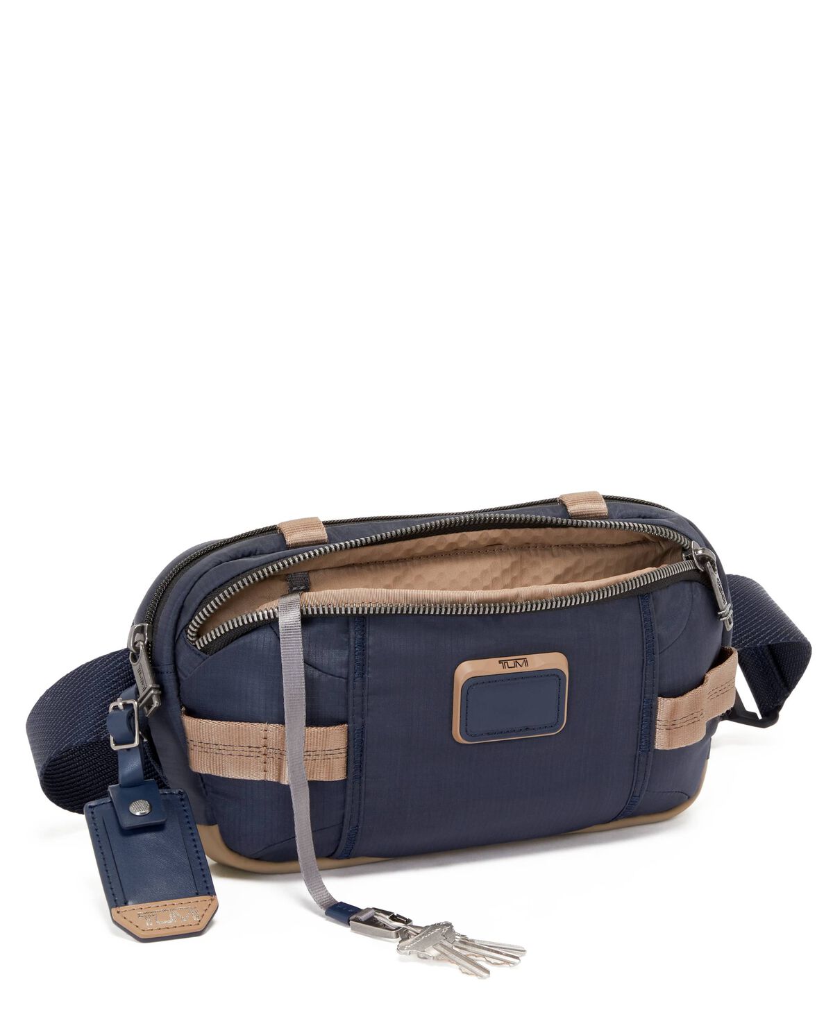 Tumi Alpha Bravo PEYTON SLING  Midnight Navy/Khaki