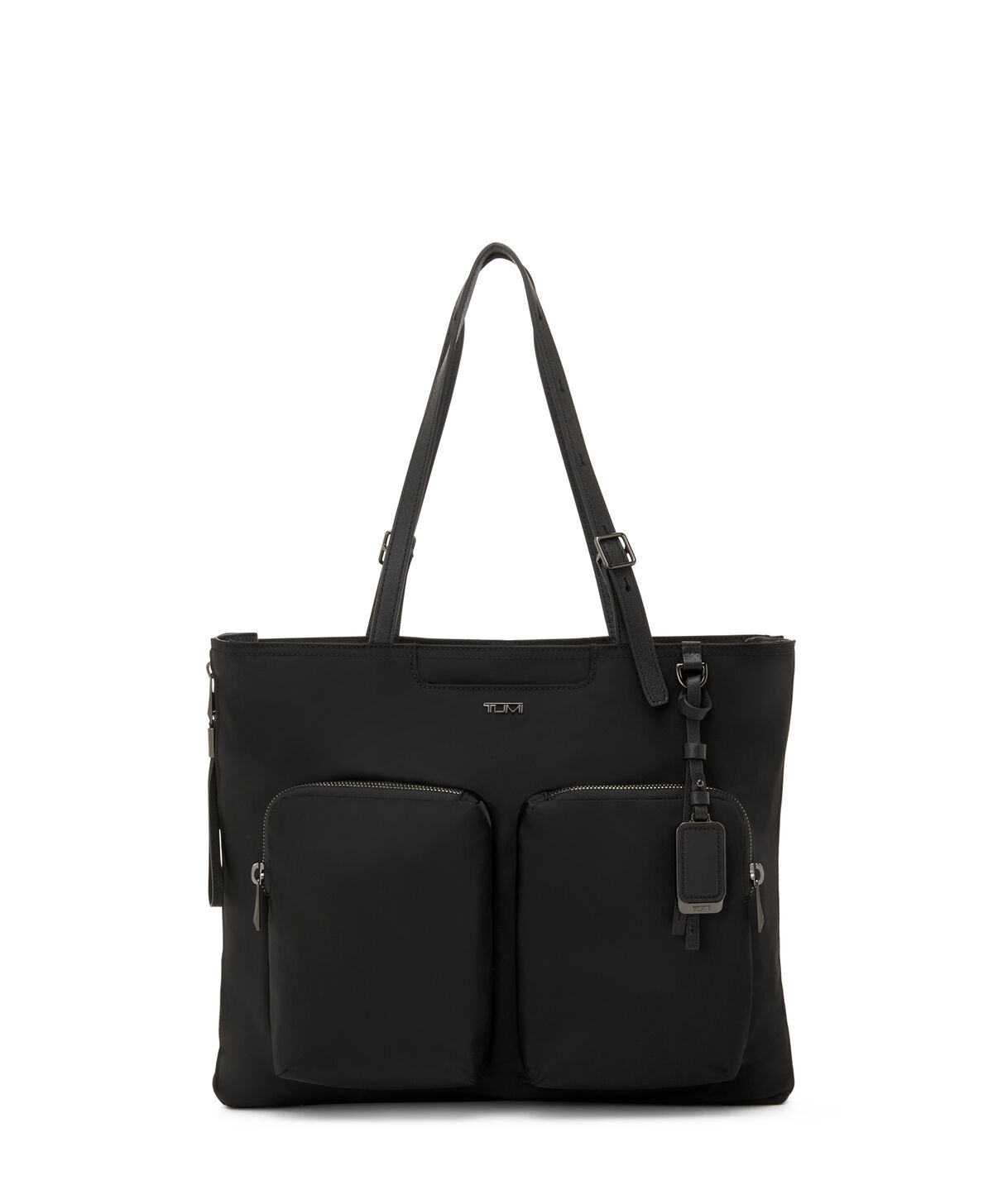 Tumi Voyageur CODY EXPANDABLE TOTE  Black/Gunmetal