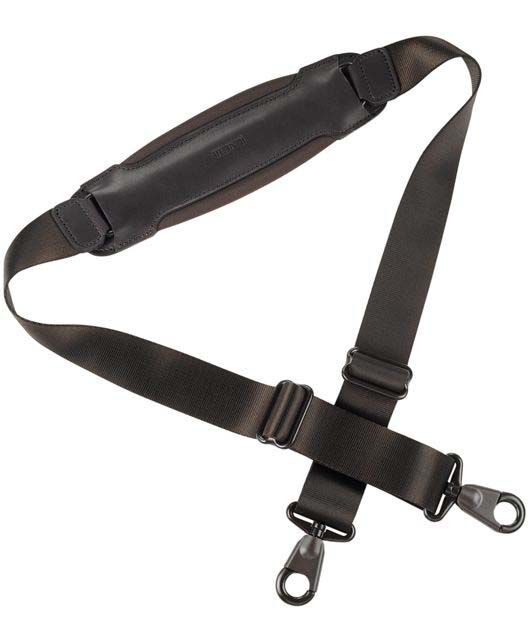 brown shoulder strap