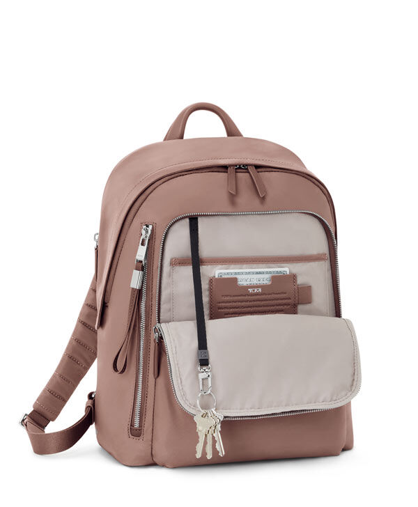 Voyageur Halsey Backpack Purple | TUMI Finland