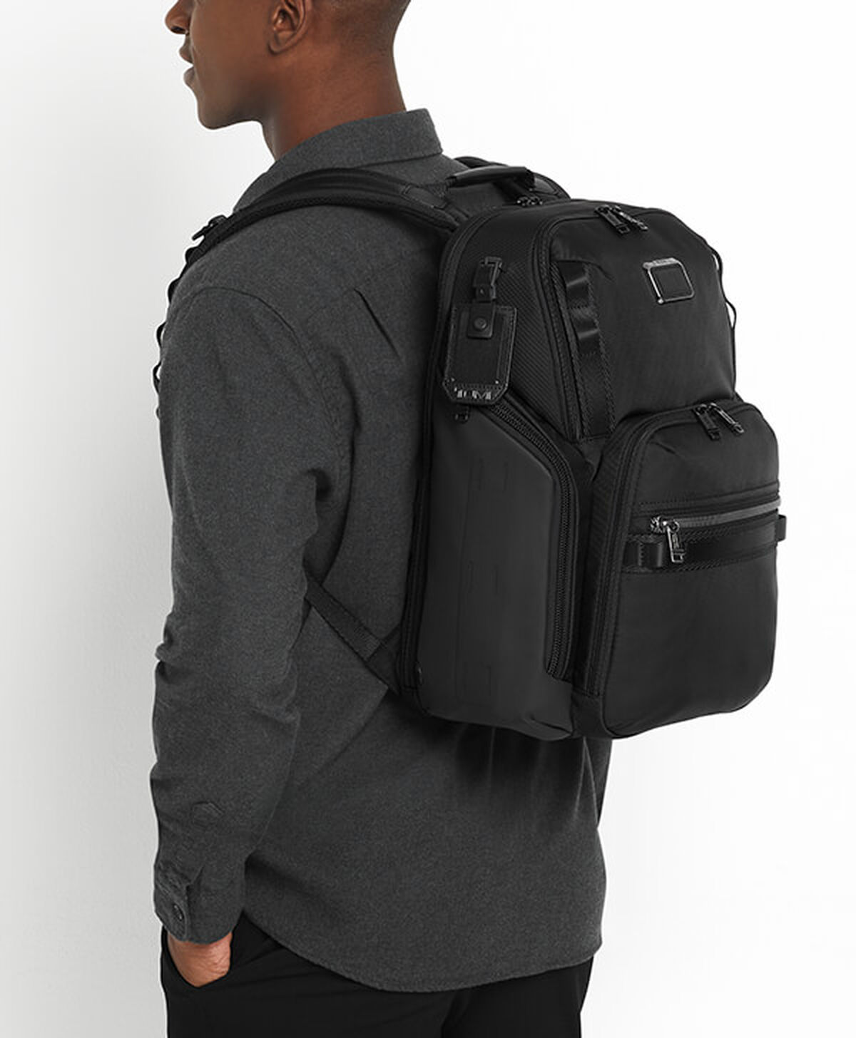 Tumi Alpha Bravo SEARCH BACKPACK  Charcoal