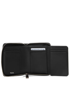Belden Trifold Zip-Around Wallet