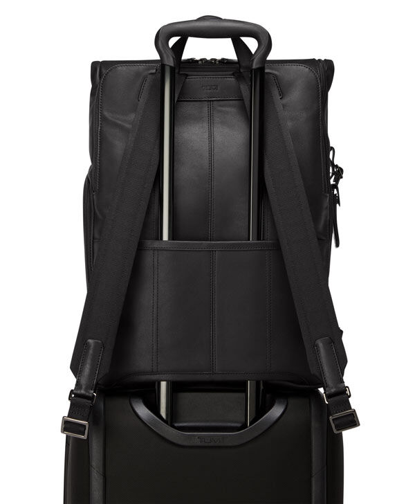 Harrison Osborn Roll Top Backpack Black | TUMI Finland